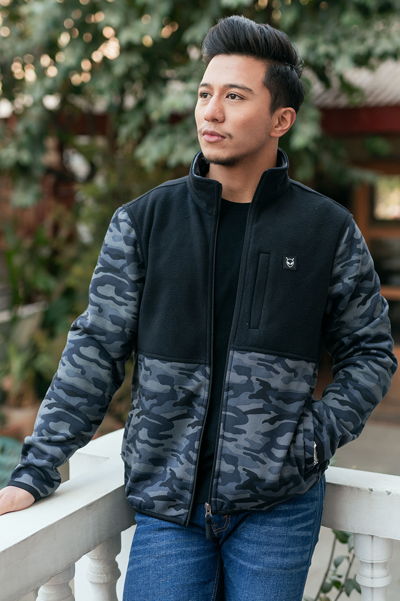 Camo Fleece Jacket