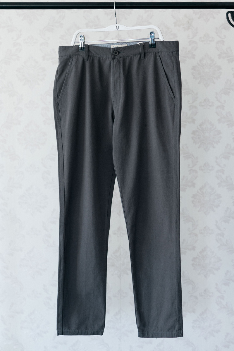 Tapered Fit Canvas Pants for Men