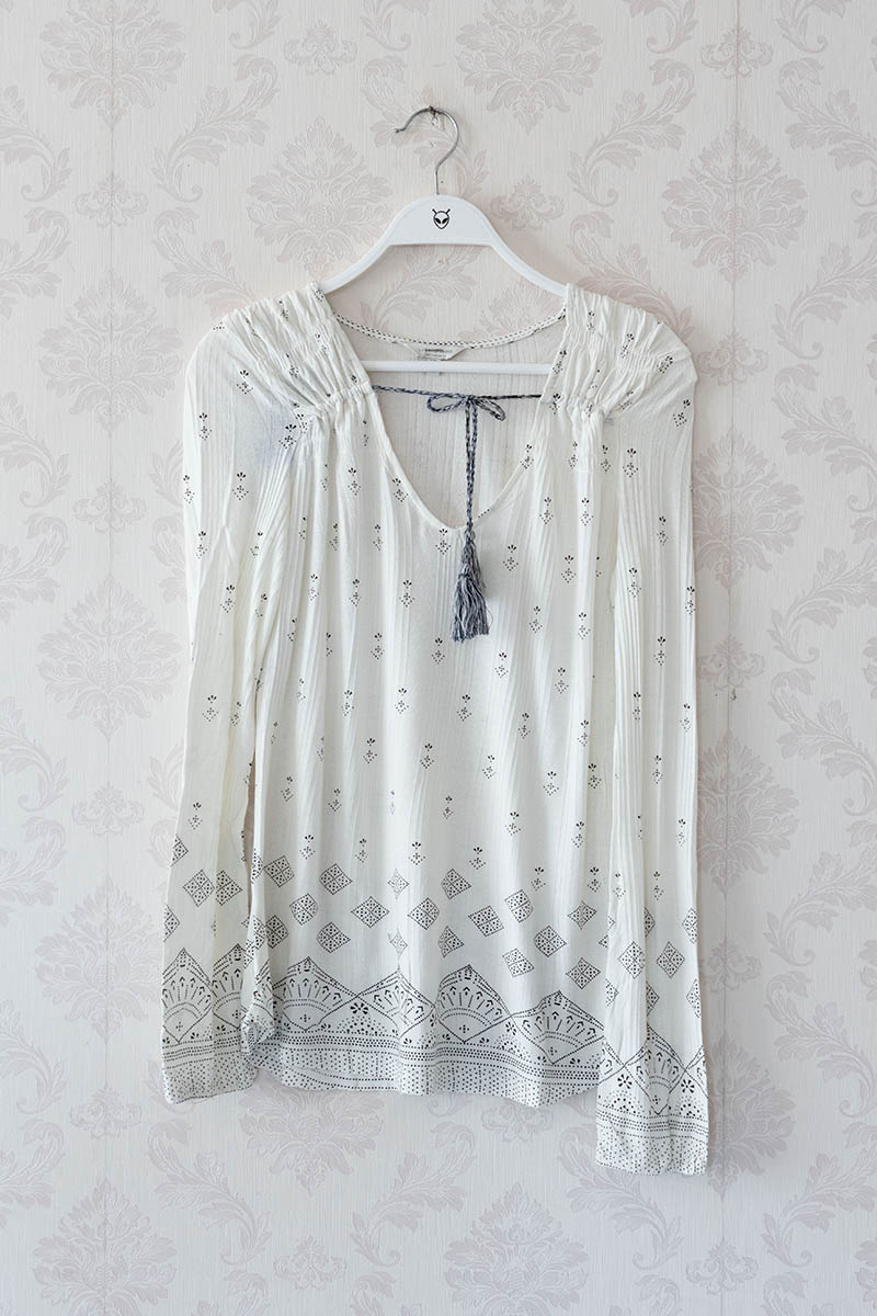 Women's Crinkled V-Neck Tops for Summer