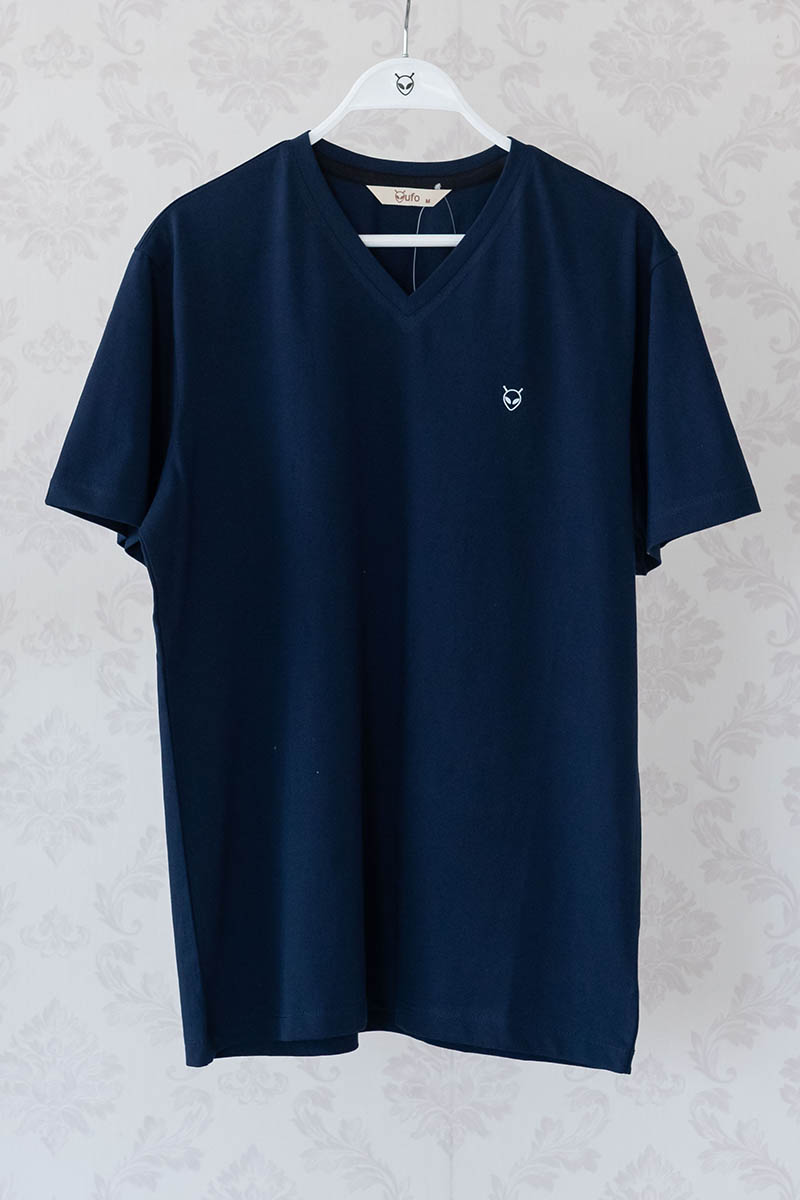 Men's Basic V-Neck T-Shirt from UFO