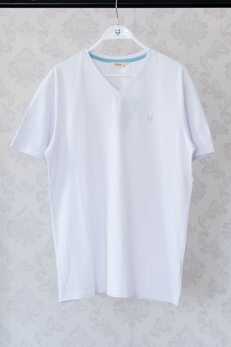 Men's Basic V-Neck T-Shirt from UFO