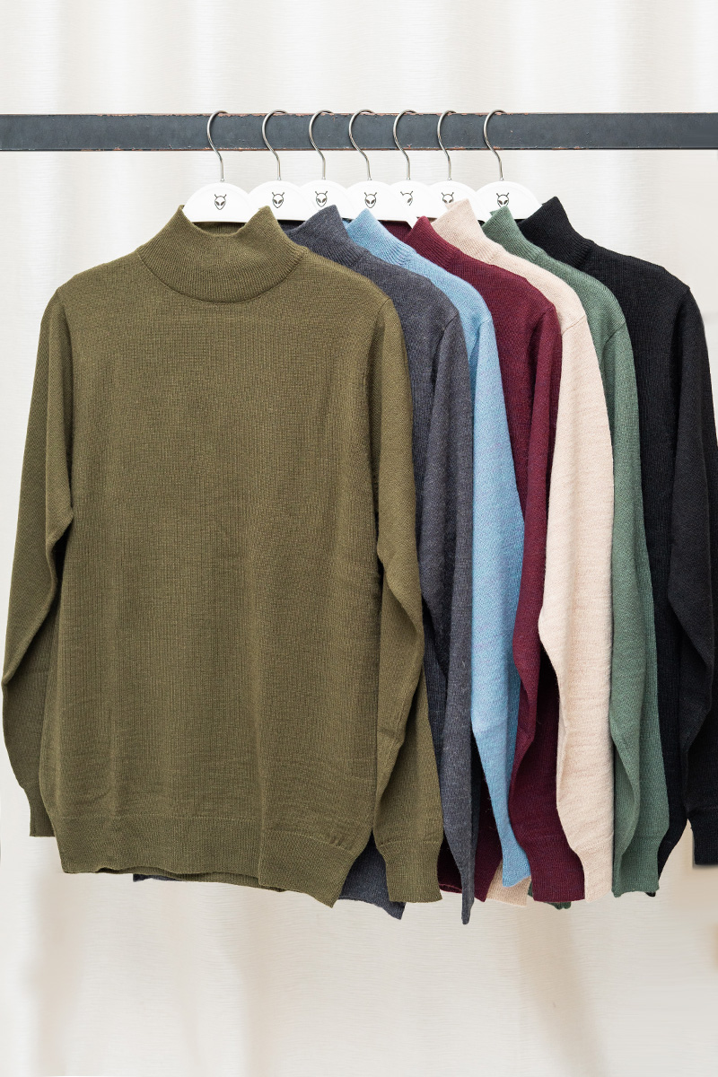 UFO Nepal High Neck Sweater